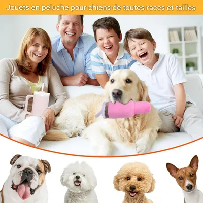 ZooVenture Stress Relief Jouet en Peluche pour Chiens