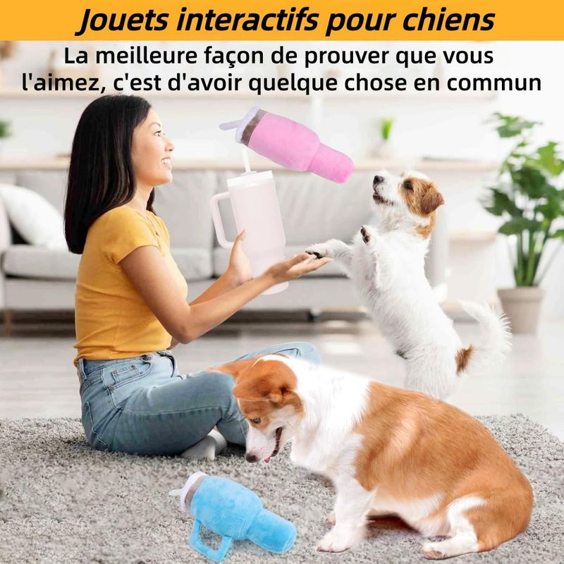 ZooVenture Stress Relief Jouet en Peluche pour Chiens
