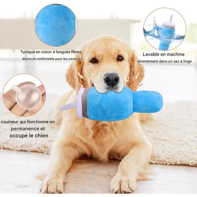 ZooVenture Stress Relief Jouet en Peluche pour Chiens