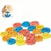 ZooVenture Jouets à mâcher en luffa naturel pour rongeurs et cochons