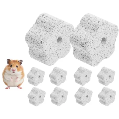 ZooVenture Pierre molaire jouet en pumice pour hamsters et petits animaux ZooVenture Pierre molaire jouet en pumice pour hamsters et petits animaux