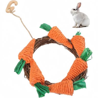 ZooVenture Naturelle Jouet À Mâcher Pour Lapins Cochons D'Inde Chinchillas