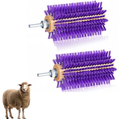 ZooVenture Double pack brosse pour bovins et chèvres