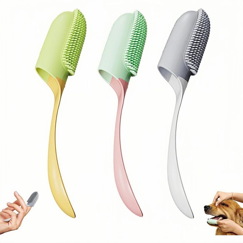 ZooVenture Souple Brosses à Dents Pour Chiens et Chats