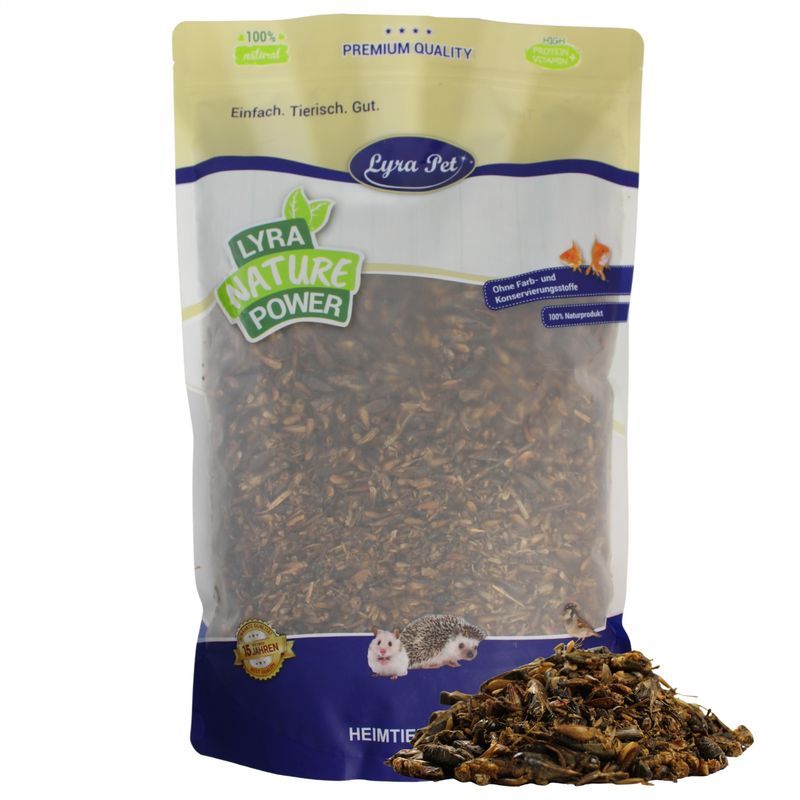 Lyra Pet® Heimchen getrocknet