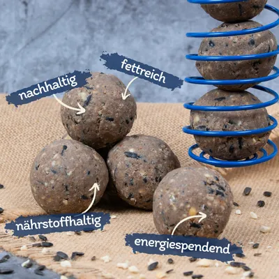 Lyra Pet® Gourmet Boulettes de mésanges sans filet Ã 80 g