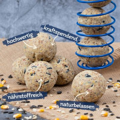 Lyra Pet® Premium Boulettes de mésanges sans filet Ã 85 g