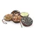 Lyra Pet® Demi-noix de coco fourrée au topping Lyra Pet® Demi-noix de coco fourrée au topping