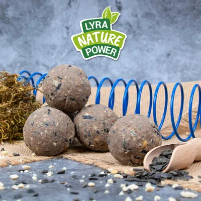 Lyra Pet® Gourmet Boulettes de mésanges sans filet Ã 80 g