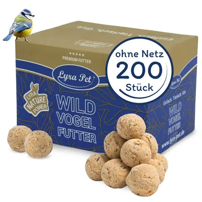 Lyra Pet® Boulettes de mésanges Basic sans filet à 90 g