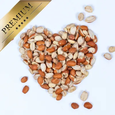 Lyra Pet® Splits de cacahuètes mélangés blanchis et avec peau