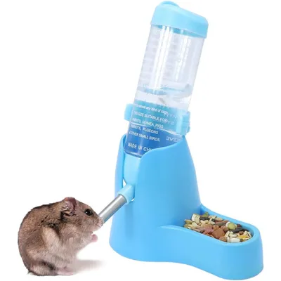 ZooVenture Distributeur automatique d'eau suspendue 3 en 1 pour hamster