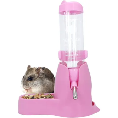 ZooVenture Distributeur automatique d'eau suspendue 3 en 1 pour hamster