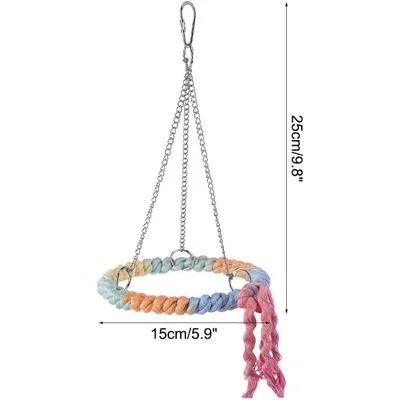 ZooVenture Jouet de balançoire pour oiseaux