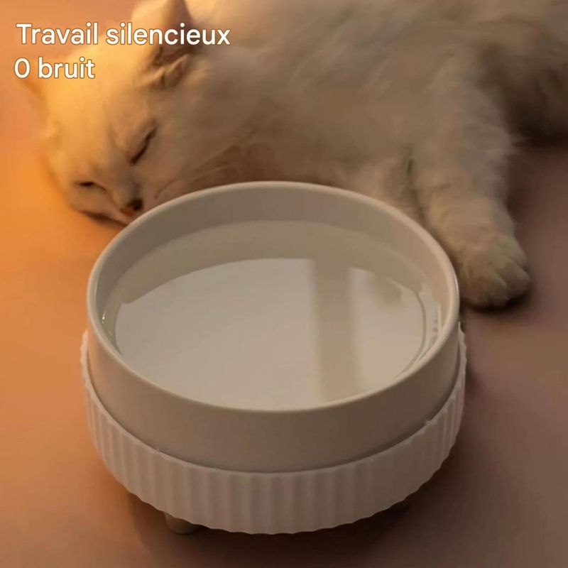 ZooVenture USB Chauffante Gamelle en Céramique pour Animaux Domestiques