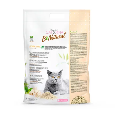 CAT&RINA BeNatural - Litière au tofu pour chats