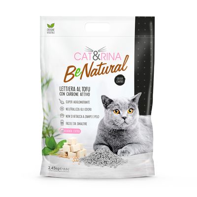 CAT&RINA BeNatural - Litière au tofu pour chats
