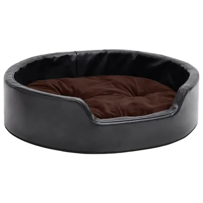 vidaXL Lit avec coussin similicuir pour chien