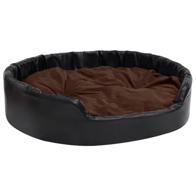 vidaXL Lit avec coussin similicuir pour chien