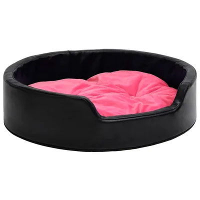 vidaXL Lit avec coussin similicuir pour chien
