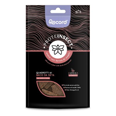 Record - Snacks Naturels pour Chiens "Proteinsect"