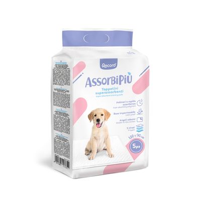 Record - Tapis Absorbants Assorbipiù pour Chiens et Chats