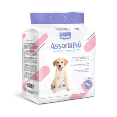 Record - Tapis Absorbants Assorbipiù pour Chiens et Chats