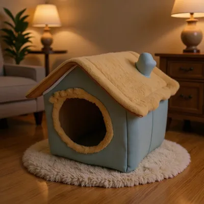 Pawzy Niche Velours pour Chat et Chien Pawzy Niche Velours pour Chat et Chien