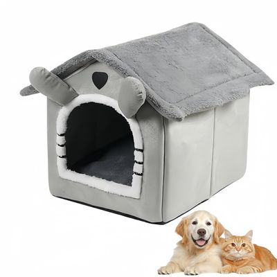 Pawzy Niche Velours pour Chat et Chien