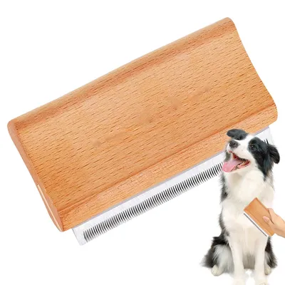 UAMLY Brosse anti-chute de poils, brosse de toilettage pour chien