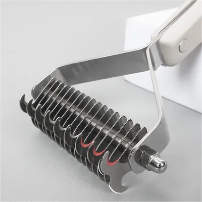 Brosse sous-poil | Peigne démêlant double face pour chien