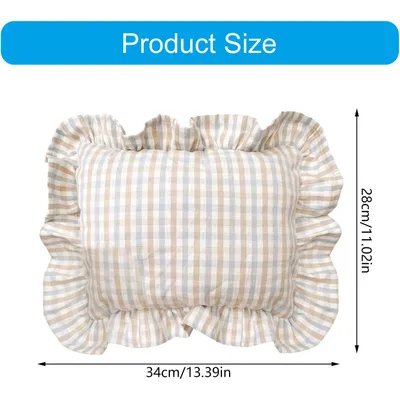 Oreiller pour chat, motif à carreaux