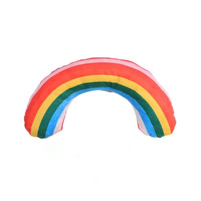 Oreiller à mâcher en peluche coloré