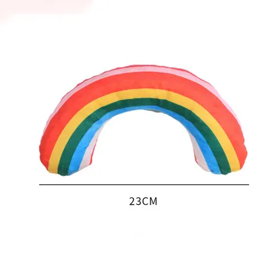 Oreiller à mâcher en peluche coloré