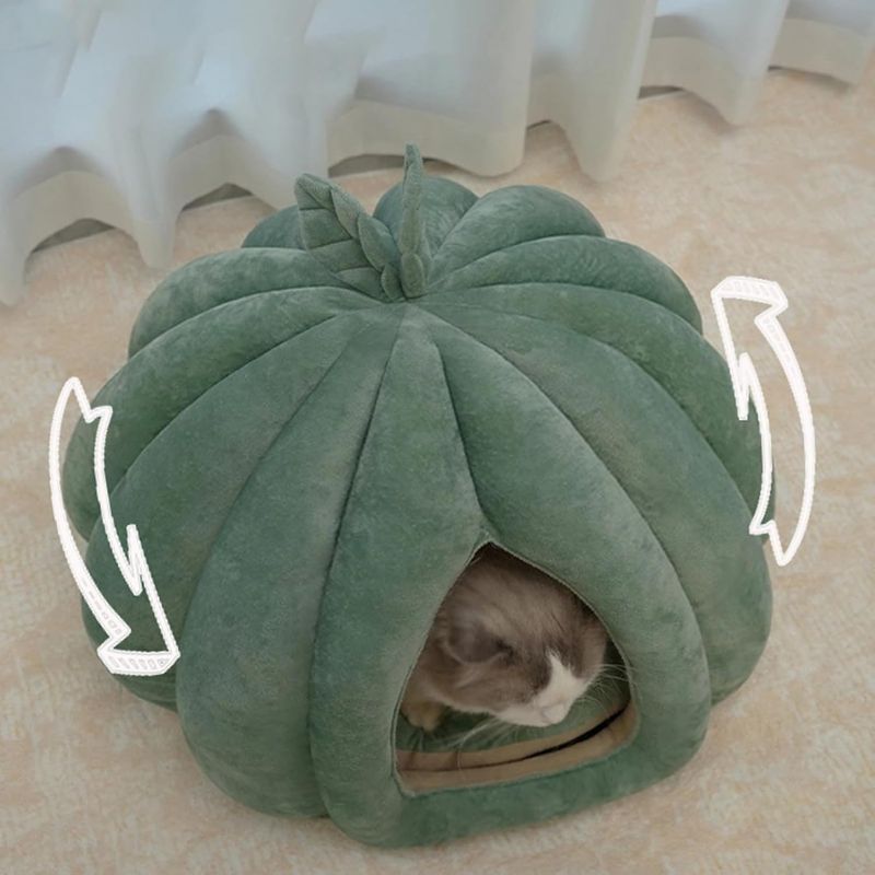 Lit pour chat - Semi-fermé