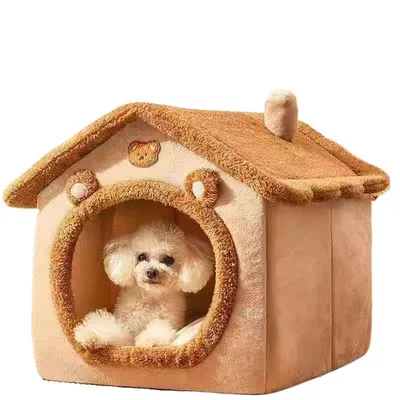 Maison pour chat, avec coussin amovible Maison pour chat, avec coussin amovible