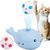 Balle de football flottante électrique en forme de baleine pour chat