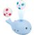 Balle de football flottante électrique en forme de baleine pour chat