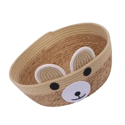 Lit pour chat en corde de rotin avec coussin