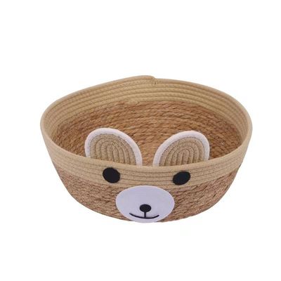 Lit pour chat en corde de rotin avec coussin