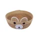 Katzenbett aus Rattanseil mit Kissen