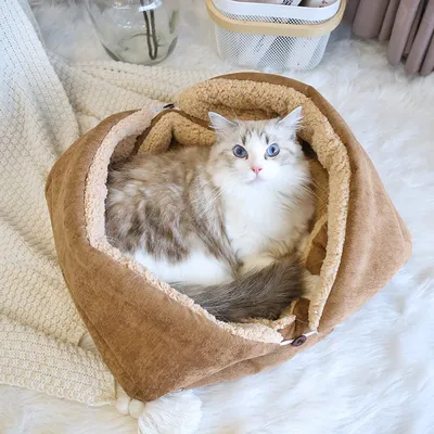 UAMLY Lit pliable et chaud pour chat