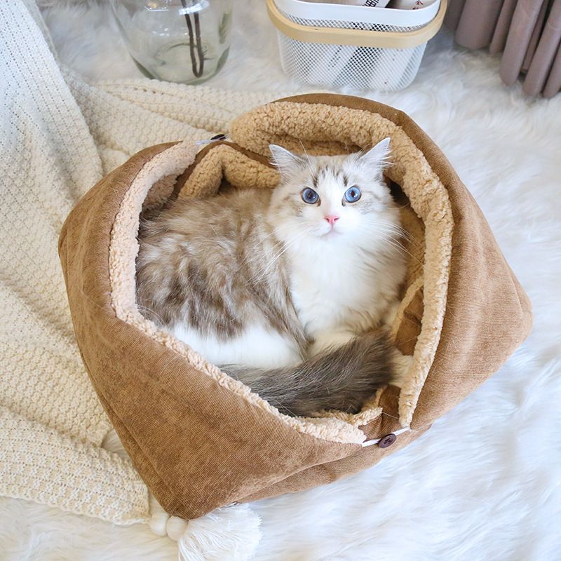Lit pliable et chaud pour chat