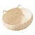 Lit tissé pour chat, panier rond pour chaton Lit tissé pour chat, panier rond pour chaton
