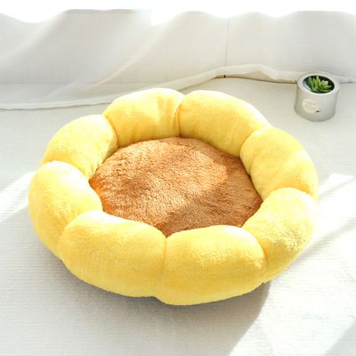 Lit pour animal, forme fleur