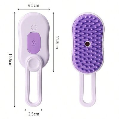 Brosse de toilettage à vapeur pour chat