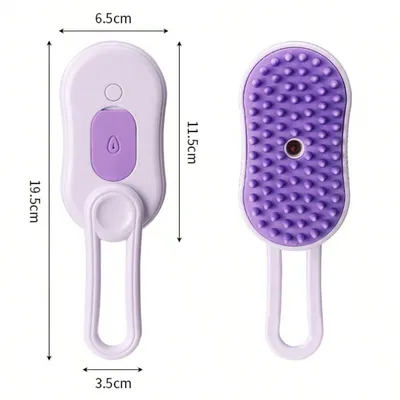 Brosse de toilettage à vapeur pour chat