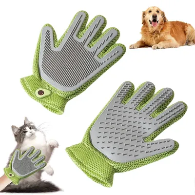 UAMLY Gant de toilettage pour animaux, brosse épilatoire