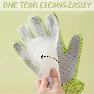 Gant de toilettage pour animaux, brosse épilatoire