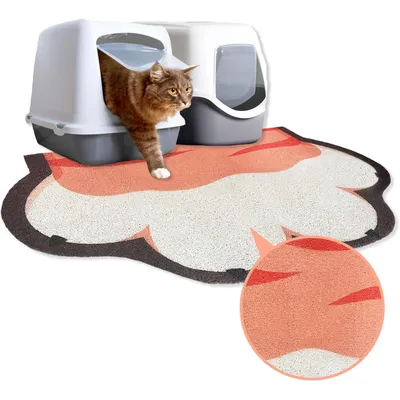 Tapis de litière pour chat, tapis de gamelle pour animaux Tapis de litière pour chat, tapis de gamelle pour animaux